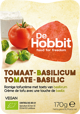 Hobbit Tomaat baslicum bio 170g
